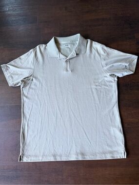 Uniqlo Men's Classic Short-Sleeve Polo Shirt - Green  XL